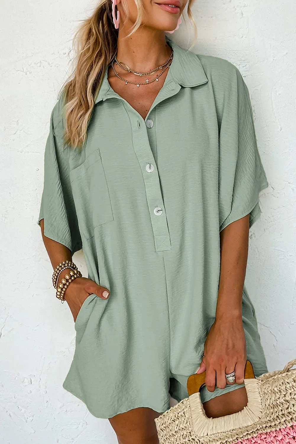 Sydney Loose Romper - 2 Colors