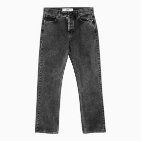 Séfr    Séfr Regular Washed Black Denim Jeans