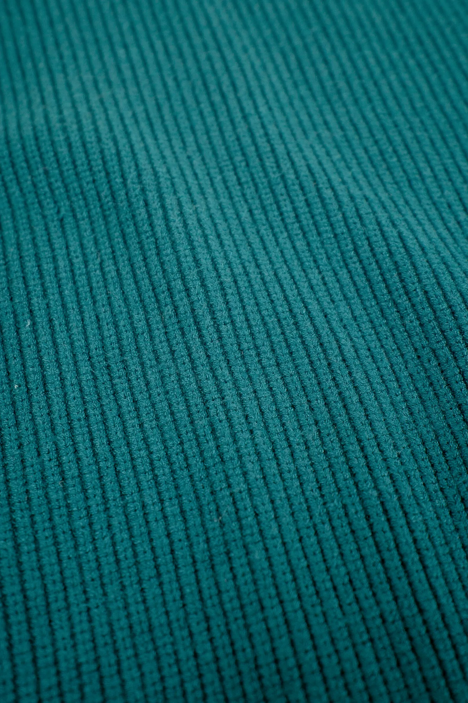 TEAL HEAVY KNITTED CARDIGAN