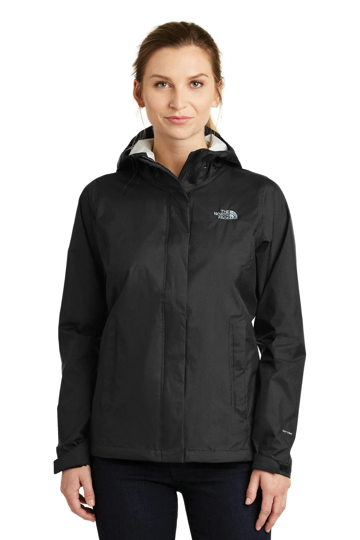 The North Face Ladies DryVent Rain Jacket NF0A3LH5 TNF Black