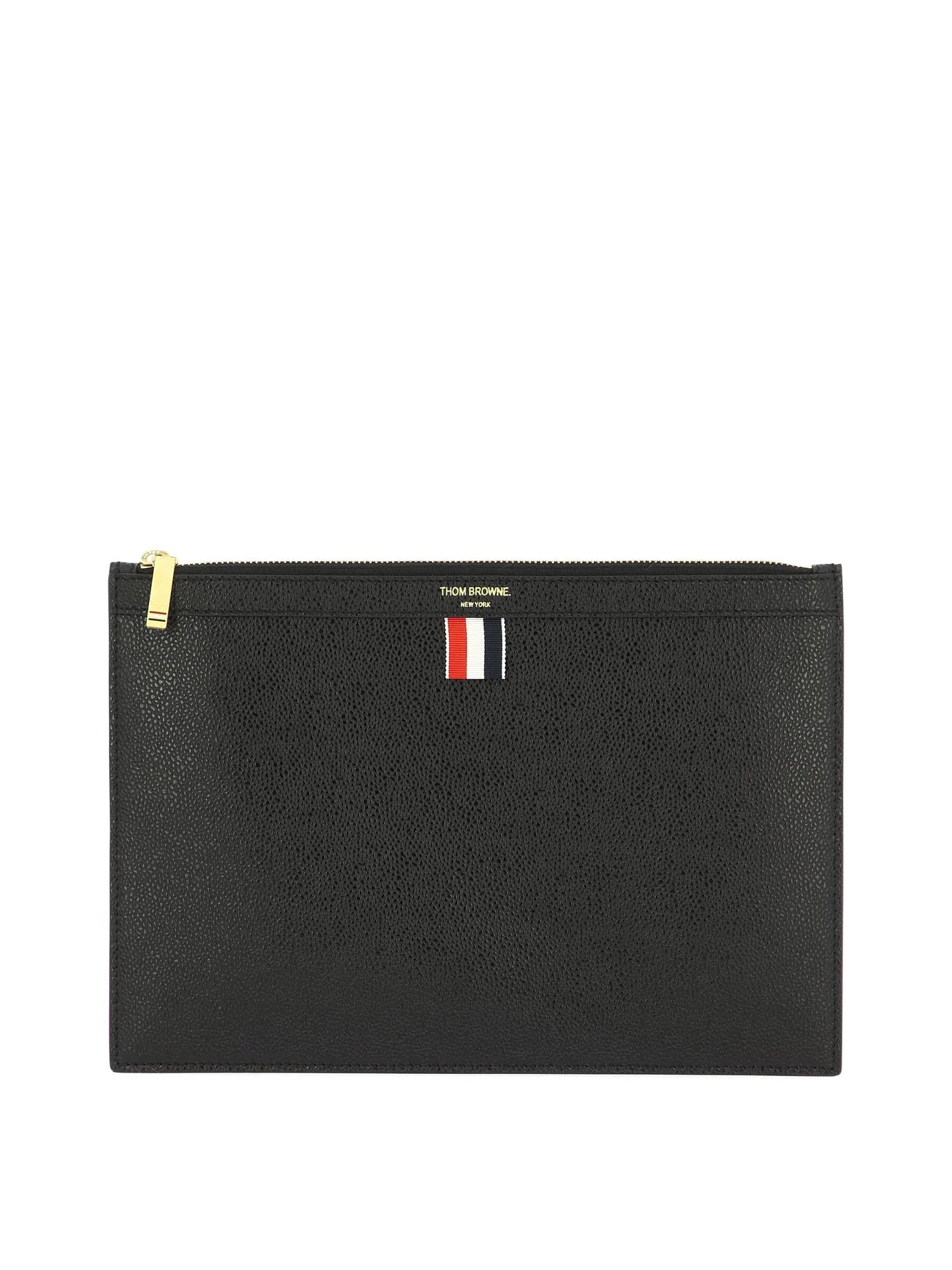 THOM BROWNE 24FW Black Men's Bag - High Quality and Stylish Accessory for Any Outfit