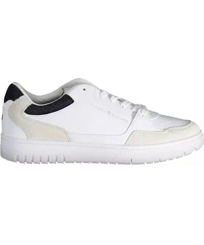 Tommy Hilfiger Sleek Lace-Up Sneakers with Logo Men's Detail