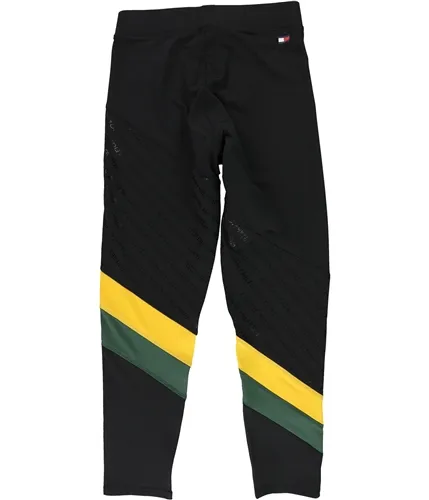 Tommy Hilfiger Womens Green Bay Packers Compression Athletic Pants, TW2