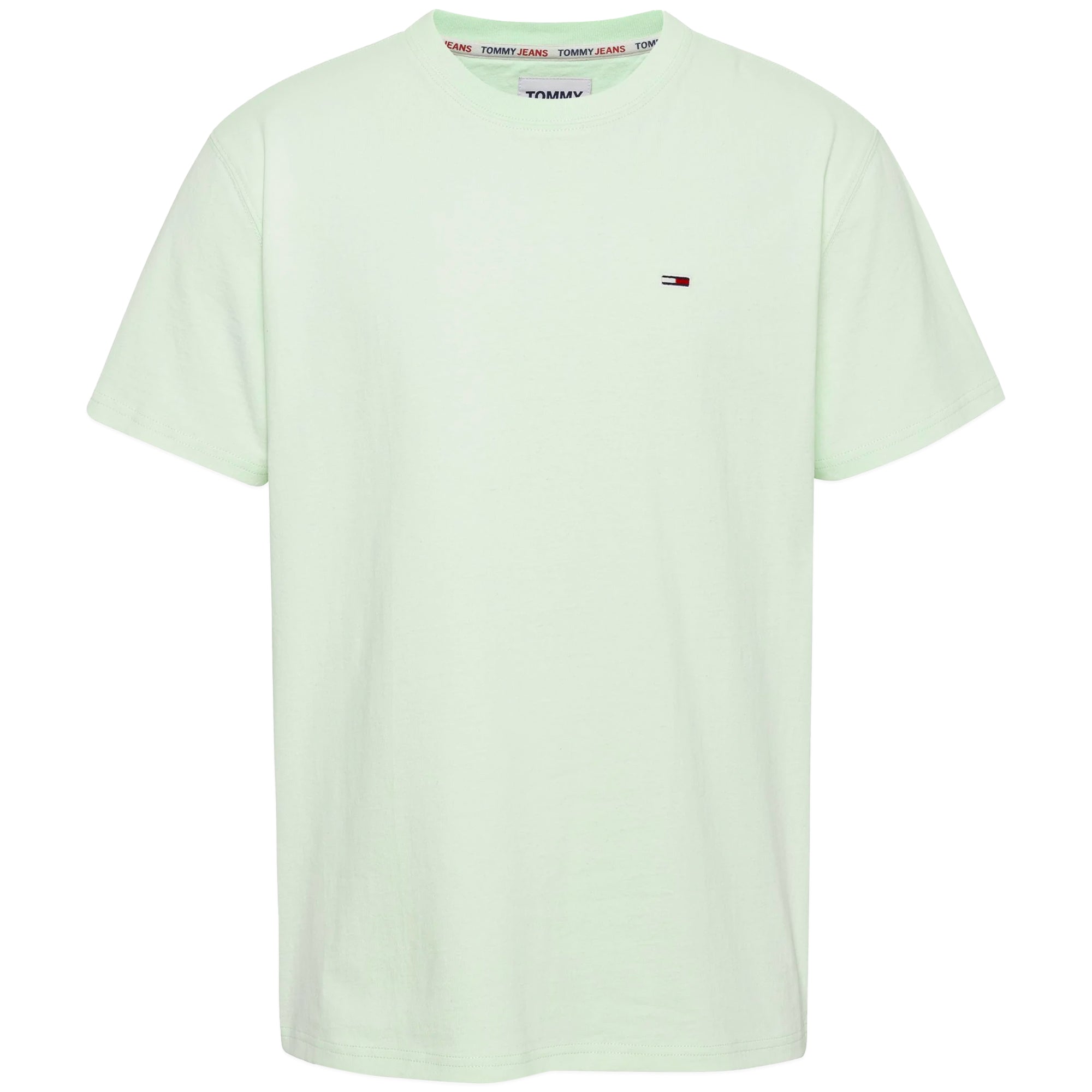 Tommy Jeans Classic Solid Flag T-Shirt - Minty