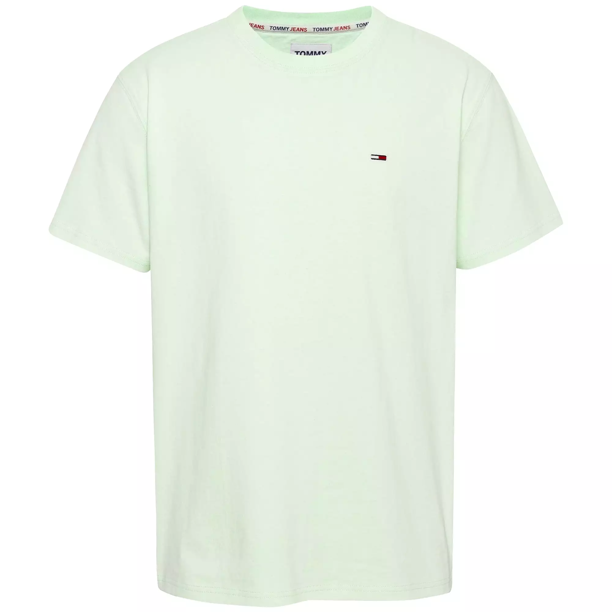 Tommy Jeans Classic Solid Flag T-Shirt - Minty