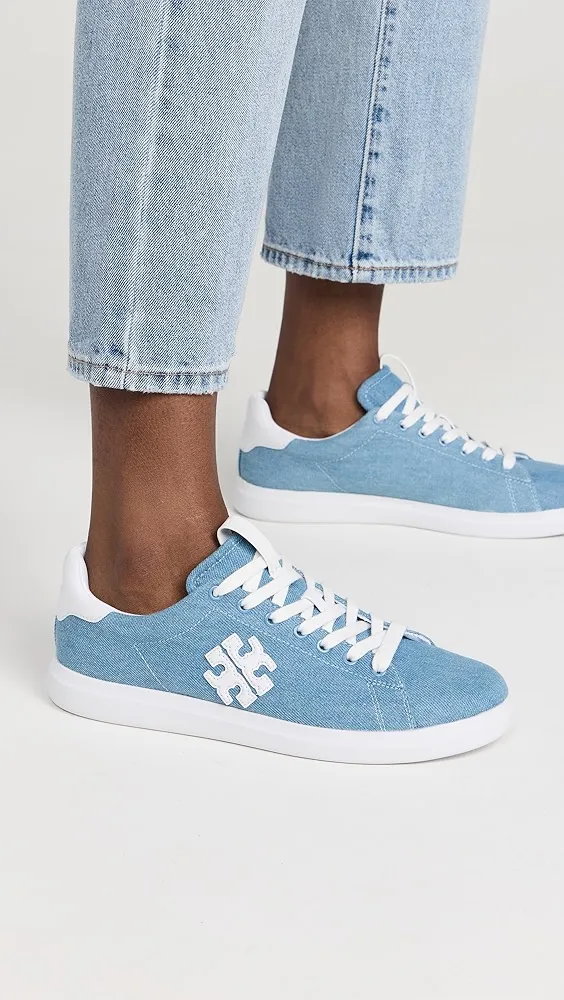 Tory Burch   Double T Howell Court Sneakers 