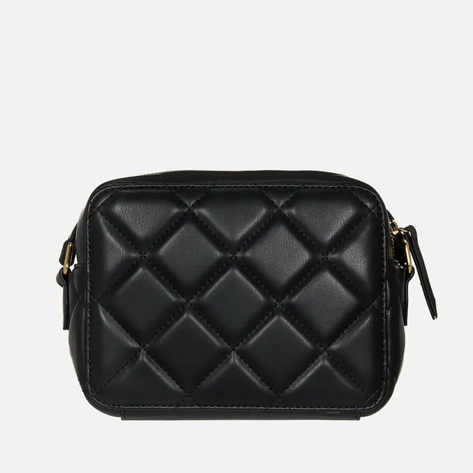 Valentino Ada Quilted Faux Leather Camera Bag