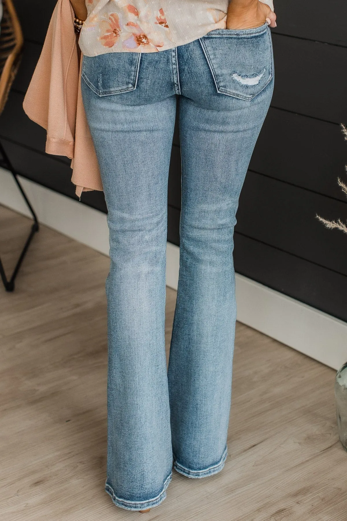 Vervet High-Rise Flare Jeans- Mabel Wash