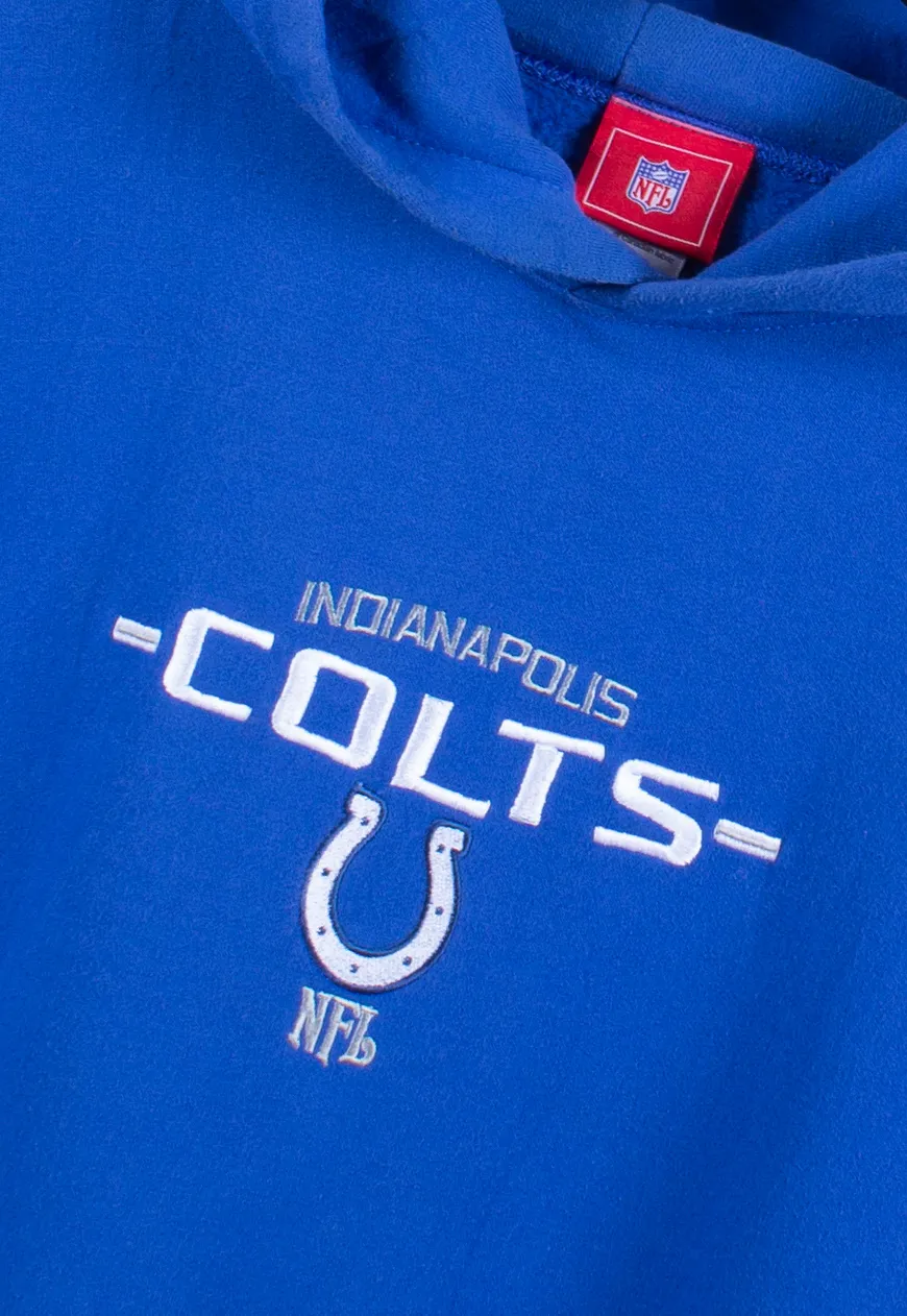 Vintage 90s NFL Hoodie Indianapolis Colts | Vintage Clothing Hull