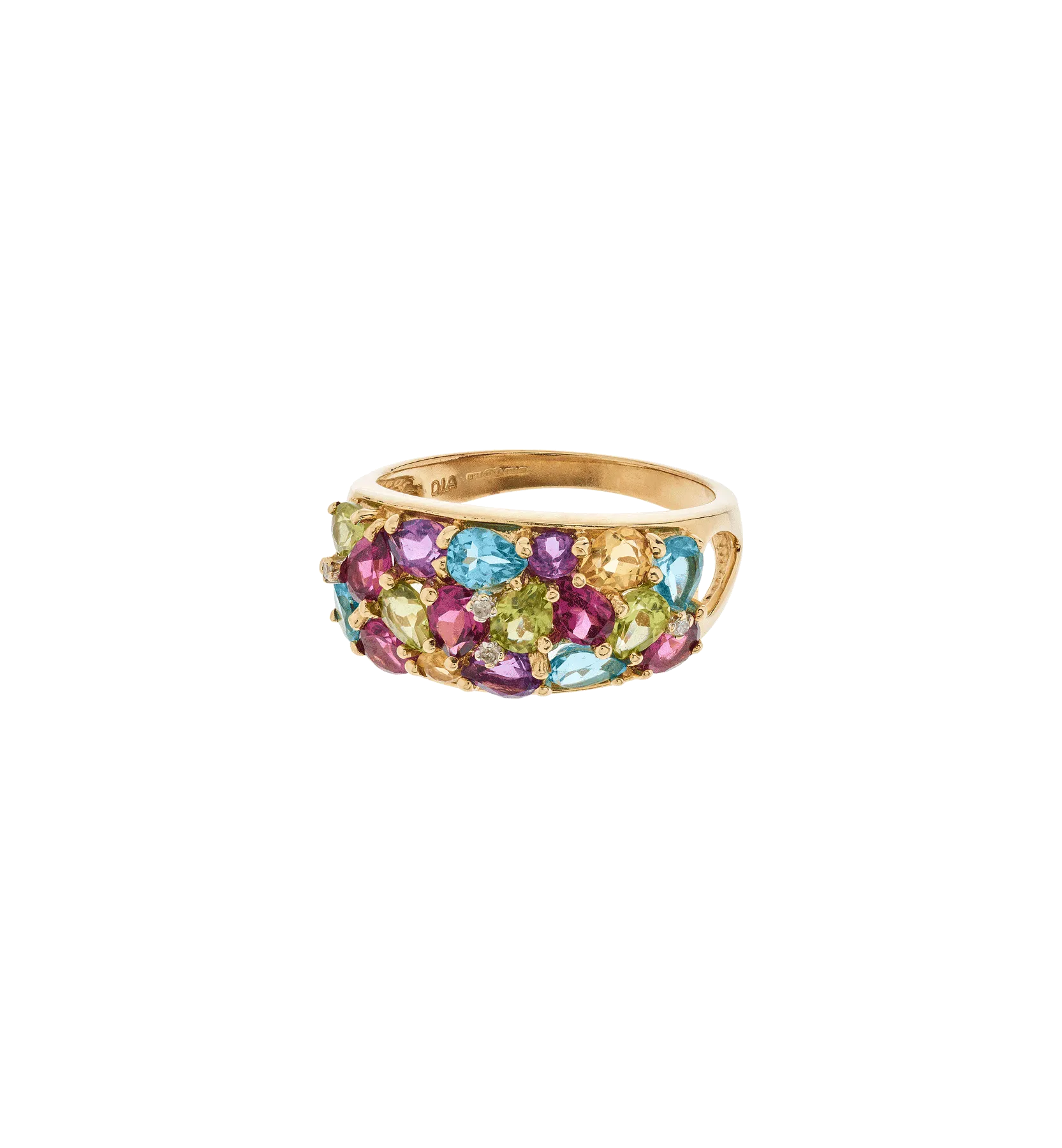 Vintage Gemstone Chasing Rainbows Ring