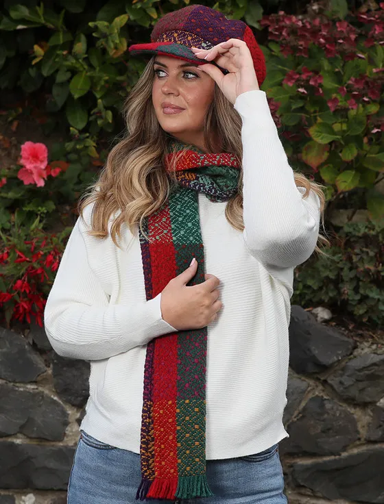 Wool Donegal Scarf - Tara Bracken