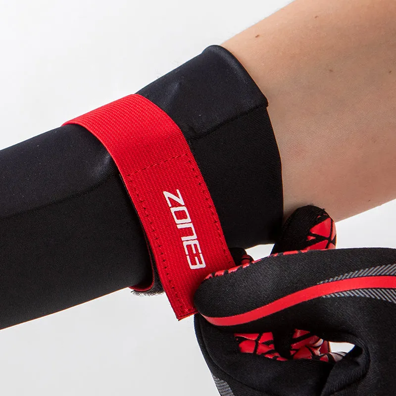 Zone3 - Neoprene Swim Gloves - Black/Red